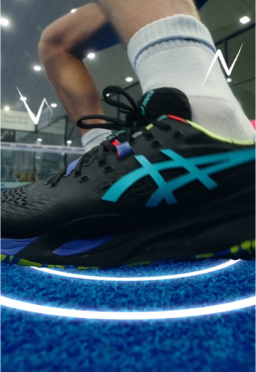 We put the GEL-RESOLUTION™️ X Padel to the test—stability, grip and support that keep you steady through every move. From rapid turns to powerful shots, this shoe is built for padel. Feel comfort. Find confidence. اختبرنا حذاء GEL-RESOLUTION™️ X Padel—ثبات، تحكم، ودعم يحافظ على توازنك في كل حركة. من المنعطفات السريعة إلى التسديدات القوية، هذا  الحذاء مصمم لرياضة البادل. ‎اشعر بالراحة. اكتسب الثقة. #SoundMindSoundBody #ASICSPadel #ASICSME