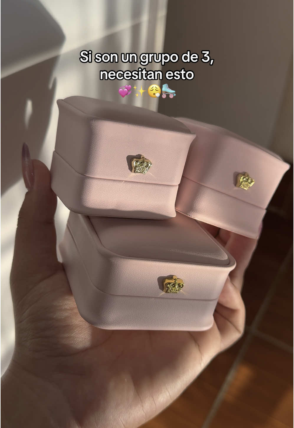 Insta:dorado.glam 💞✨🍓🛼 #promisering💍 #viraltiktokvideo #novios #princessjewelry💗 #pandorajewelry #fypシ゚ #cubiczirconia #fyppppppppppppppppppppppp #quieresserminovia #grupode3 #mejoresamigas #bestfriend #besties 