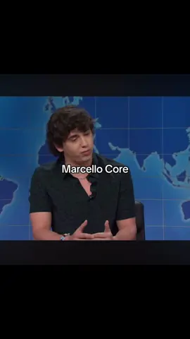 Marcello Hernandez being An Icon for 2 minutes #marcello #marcellohernandez #snl #saturdaynightlive #foryoupage #core #fypシ゚viral #colinjost 