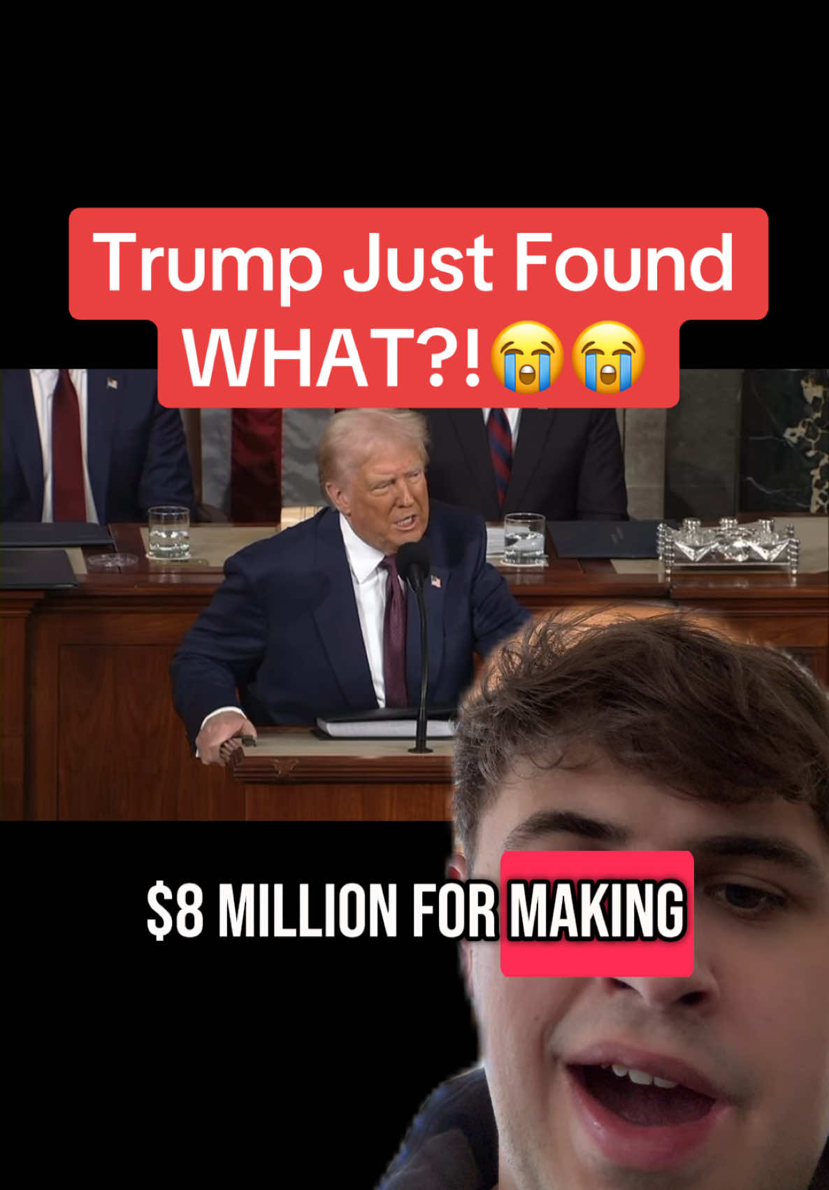 #Trump Just Found WHAT?😭😭 #Politics #Doge #ElonMusk #Economy #StockMarket #TradeshipUniversity #Sol #Trading #RLUSD #XRP #Bitcoin #Ethereum #BTC #ETH #Ripple #JoeBiden #Democrats #Liberals #Republicans #Kamala 