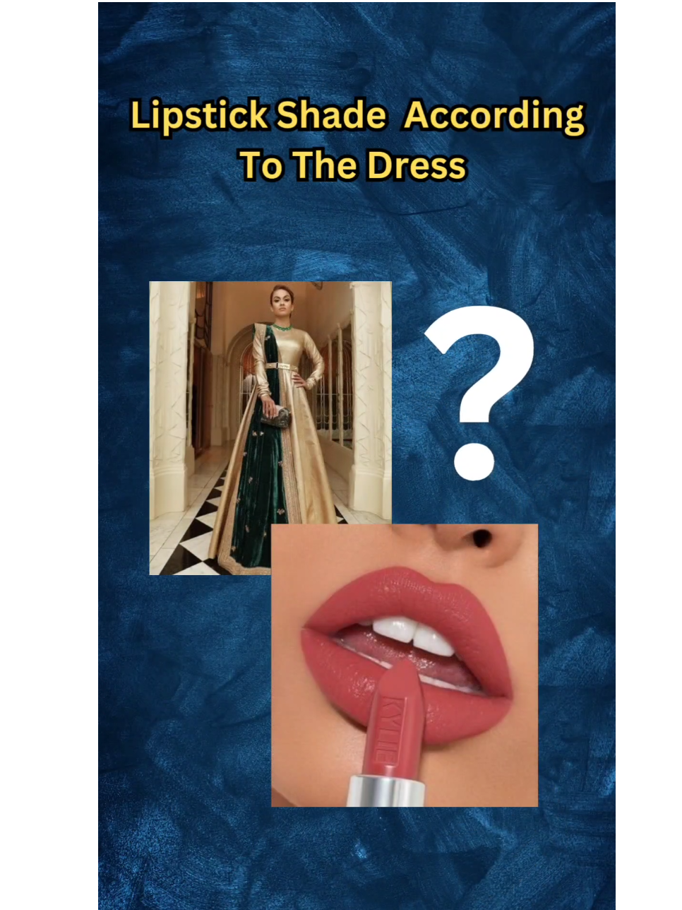 Lipstick According to The Dress #makeup #products #beautyhacks #viral #lipstick  #lipcolourchallenge #skincare #hairstyle #vlogs #beauty #eyes #eye #skincaretips #faceshape #ramzanmubarak #kashees_cosmetics #hairstyle #dresses #bridal #jewellery #eyemakeup 