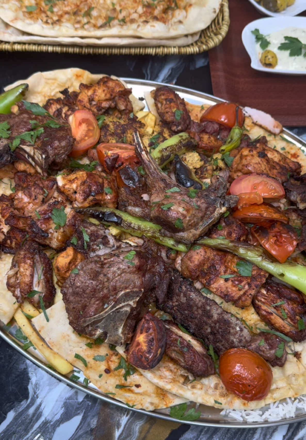 EPIC KING OF KURDISH PLATTERS! @BLBAS GRILL  192 Ashton Rd, Oldham OL8 1XJ 📍 #charcoalgrill #meatfeast #oldham #platter #kurdish #turkish #kebab #manchester #halal #fyp #foodtiktok #trending #halalmunchies #viral #explore #thatisamunch #blbas #Foodie #foodreview 