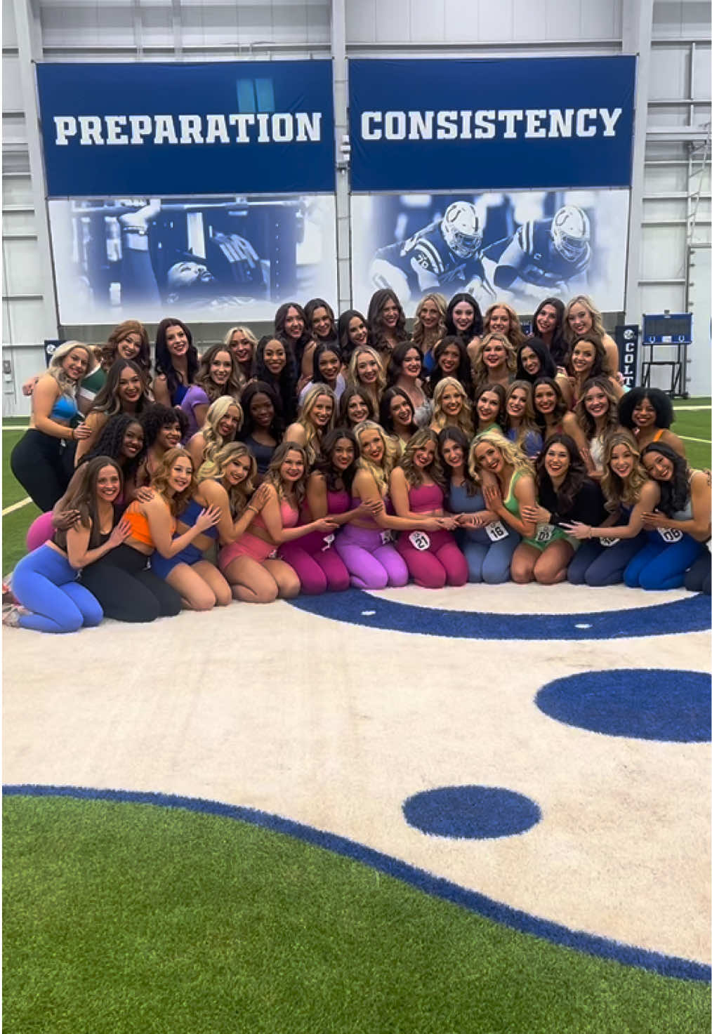 Holding on to these memories 💙✨ Tonight’s Showcase is the culmination of three weeks of hard work, dedication and talent! We cannot wait to watch all 48 dancers shine on stage! #fyp #auditions #nfl #dance 