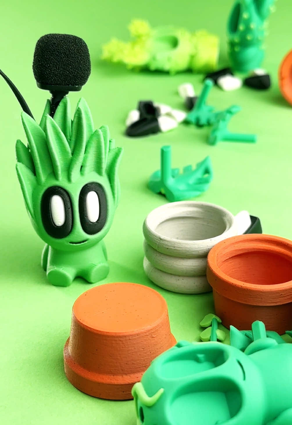 Please enjoy the Blob Plant ASMR 😌 files are now available on cults and thangs for personal use 