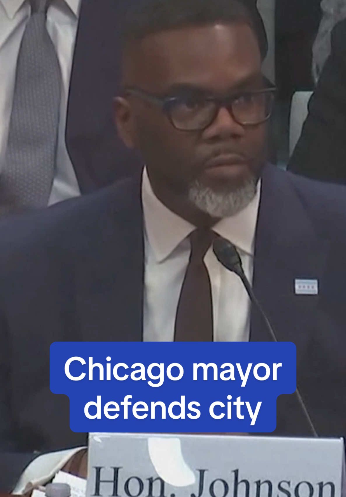 Chicago's mayor Brandon Johnson defended his city against Trump's claim that it is ‘worse than Afghanistan.’  ‘Everything that is dope about America comes from Chicago,’ he declared during a hearing with 'sanctuary city' mayors. 🎥 Reuters #news #politics #chicago #chitown #illinois 