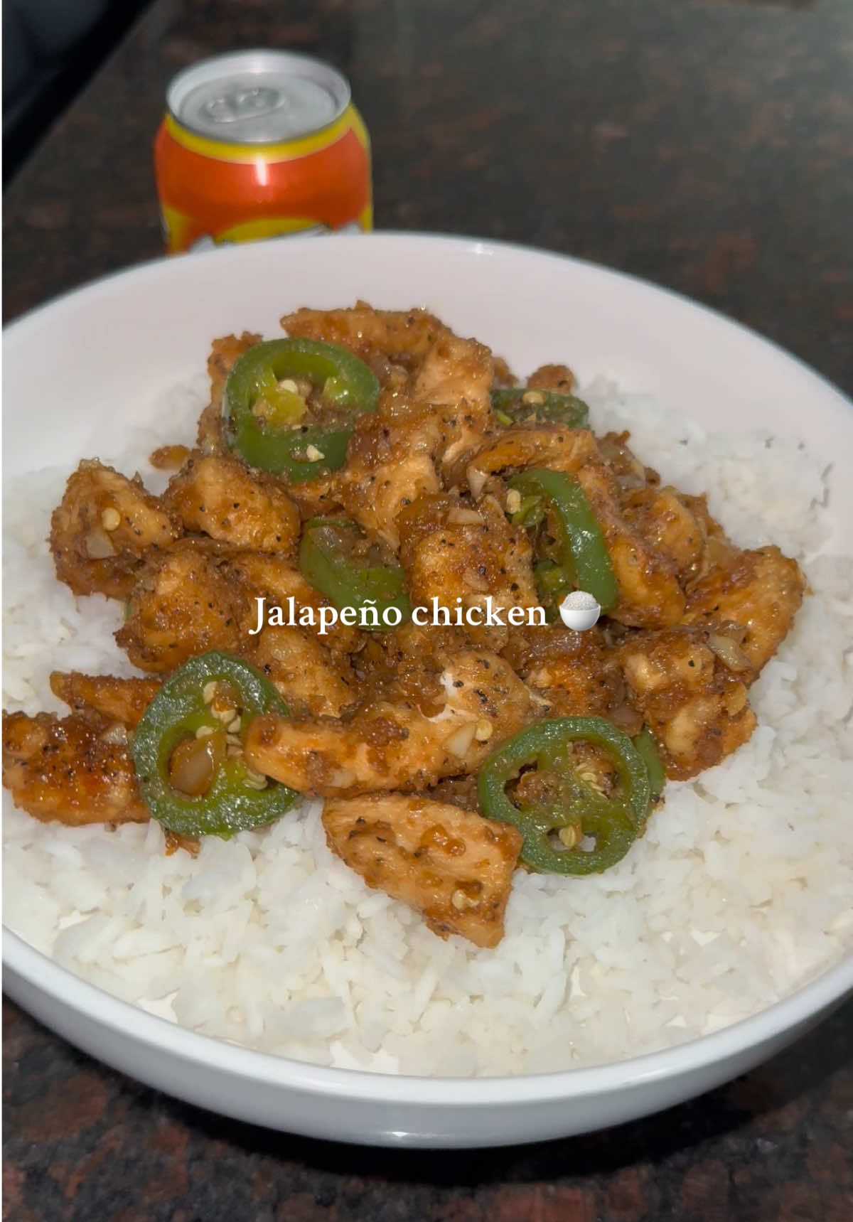 Jalapeño chicken for dinner 🍽️ #DinnerIdeas #jalapeñochicken #Recipe #foryou