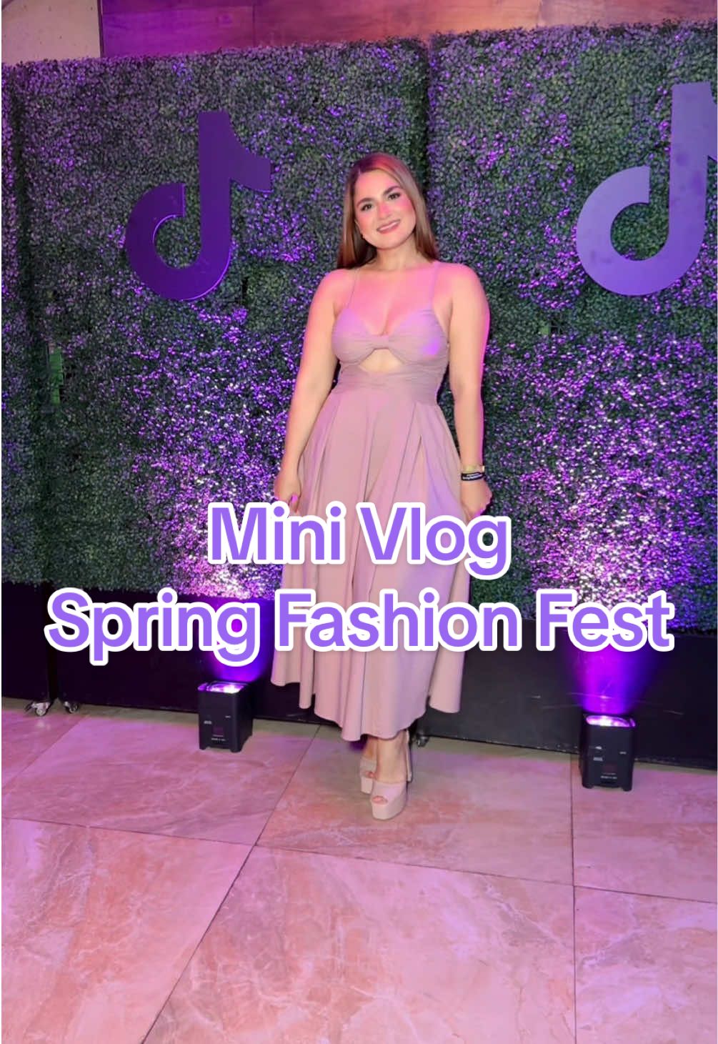 Mini Vlog de el evento Spring Fashion Fest de Tiktokshop 🌸 #springfashionfest #tiktokshopevent #minivlog #eventodetiktokshop #Vlog #getreadywithme #2025 