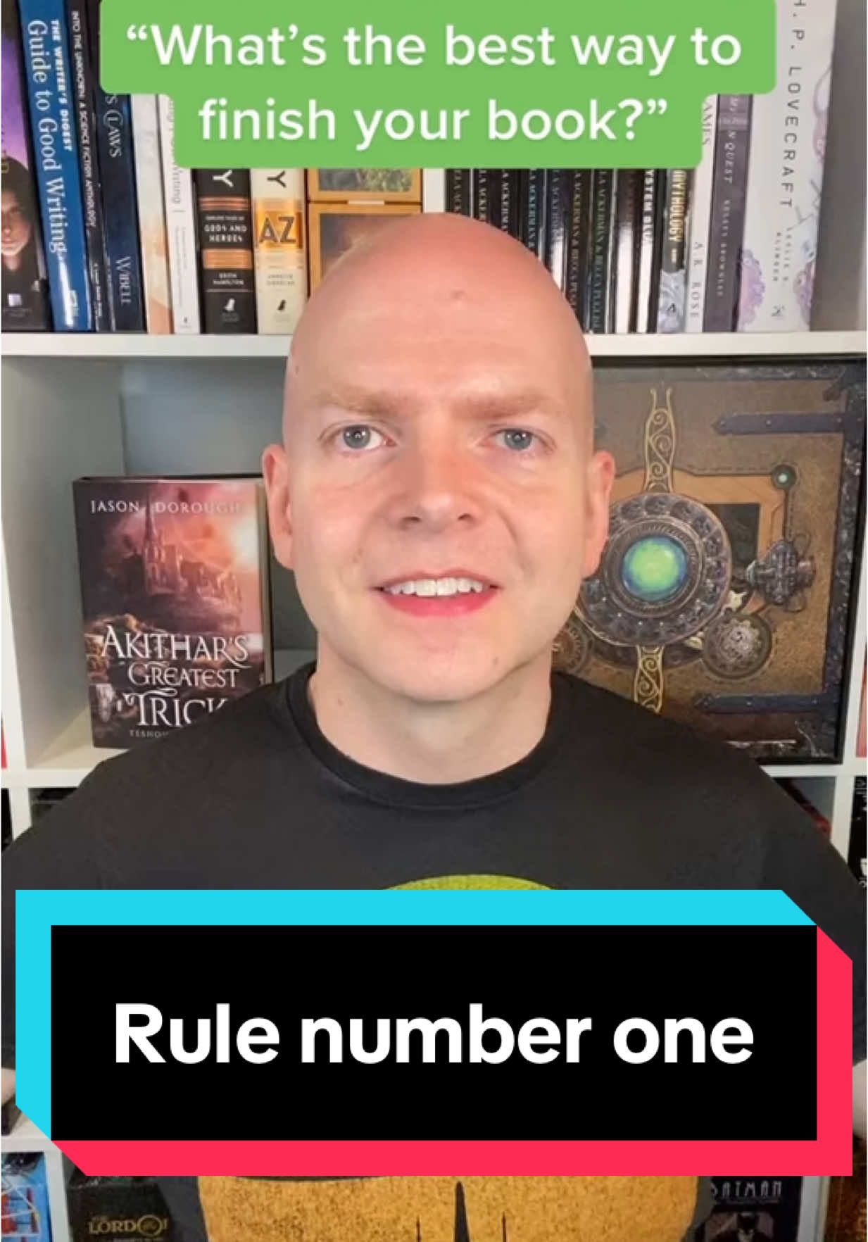 What’s rule number one? #BookTok #authorsoftiktok #authortok #writertok 