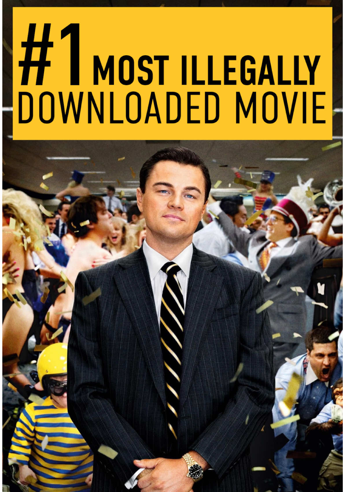 #1 most illegally downloaded movie of all time 