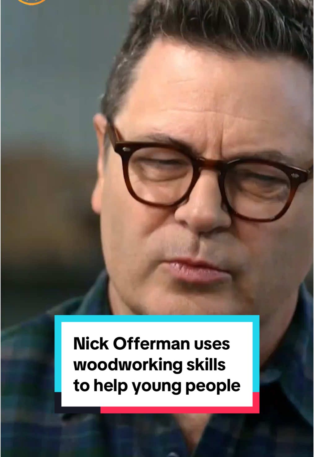 Nick Offerman knows a thing or two about the transformative process of woodworking — and now, he is helping struggling young people learn skills for life through the nonprofit Would Works. In addition to woodworking and carpentry, the program has offered mental health counseling, job coaching and more since it was established in 2012: “When you learn a set of skills by which you can be paid, it's just dignifying.” #nickofferman #carpentry #woodworking 