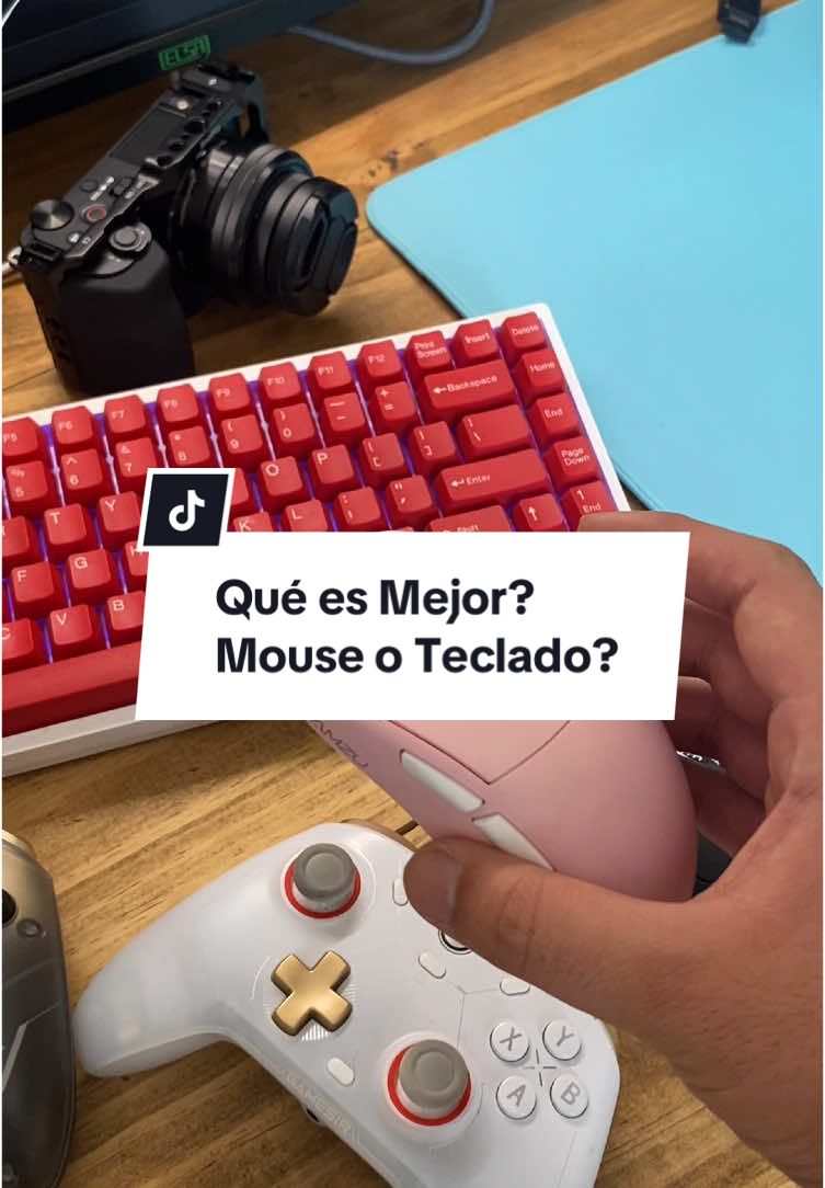 Qué es Mejor? Mouse o un Teclado Gamer #tech #valoran #pcgaming #chile🇨🇱 #fy 