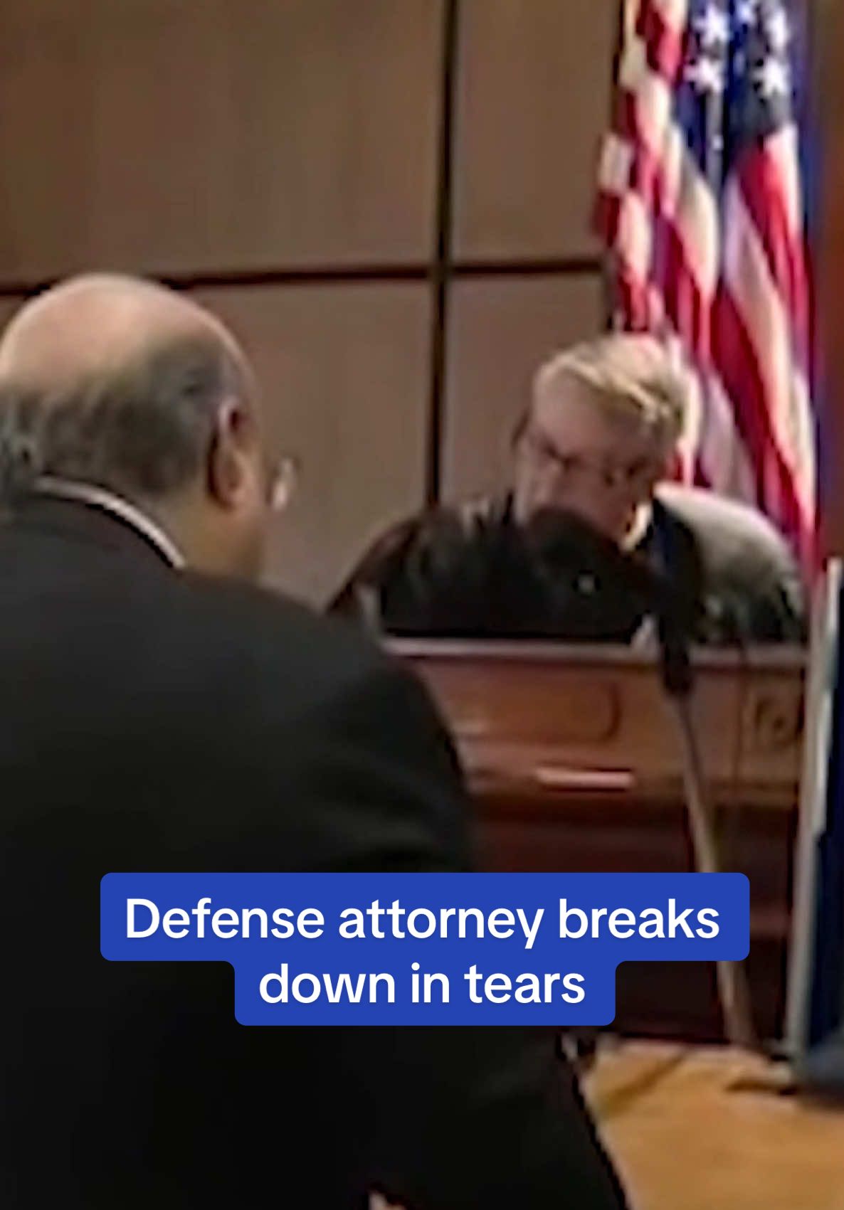 A defense lawyer broke down while questioning the mother of two children killed by his client after she crashed her car into a birthday party while drunk. Bill Colovos, the attorney for accused Marshella Chidester, 67, broke down in tears as he prepared to cross-examine Mariah Dodds over a horror incident in April 2023 that killed her two children and left her severely injured. Dodds' two children Zayn Phillips, 4, and his sister, Alanah Phillips, 8, were tragically killed when a car driven by Chidester smashed into a birthday party for Dodds' godson at the Swan Boat Club in Berlin Township, Michigan. After the stricken mother brought the courtroom to tears with her testimony over the impact of that day, Colovos grew emotional when it was his turn to take the podium. Colovos' own son died in September, according to the Detroit Free Press, and he told Dodds his prayers were with her as he declined to ask her any questions. Read the full story on DailyMail.com. Link in bio.  #news #crime #attorney #court 