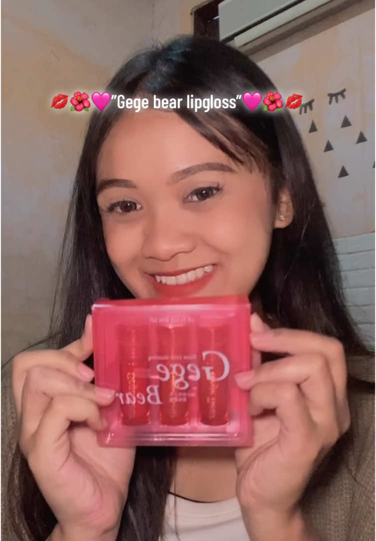 Gege bear lipgloss 100% 🤩 #Gege #Bear Lipstick Dark Skin #lipgloss #gegebear #transferproof #harga #terjangkau 