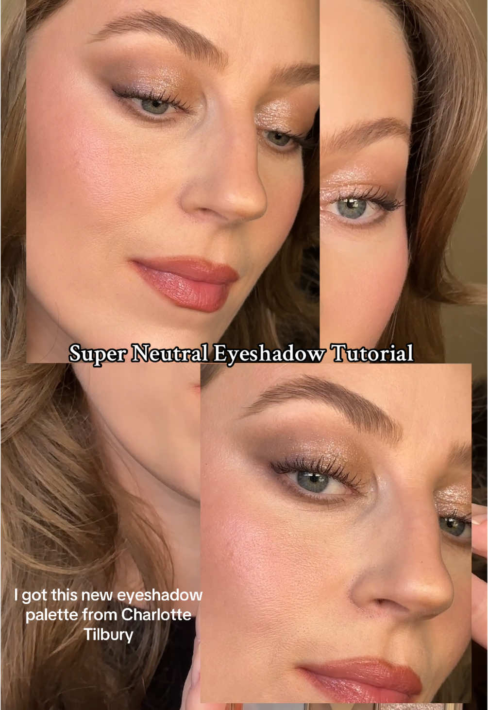 Cool/neutral toned soft glam eyeshadow look tutorial 🩶🤎  Following my makeup tutorial for Soft Summer color palettes, I had some requests for a more glamorous, night out eyeshdaow look that would suit the color palette as well. This is exactly that and I’m so obsessed with this look! Also, I’m beyond impressed and in love with this new Super Neutrals eyeshadow palette from Charlotte Tilbury 😍 @Charlotte Tilbury CHARLOTTE'S PALETTE OF BEAUTIFYING EYE TRENDS SUPER NEUTRAL #eyeshadowtutorial #makeuptutorial #cooltonedmakeup 