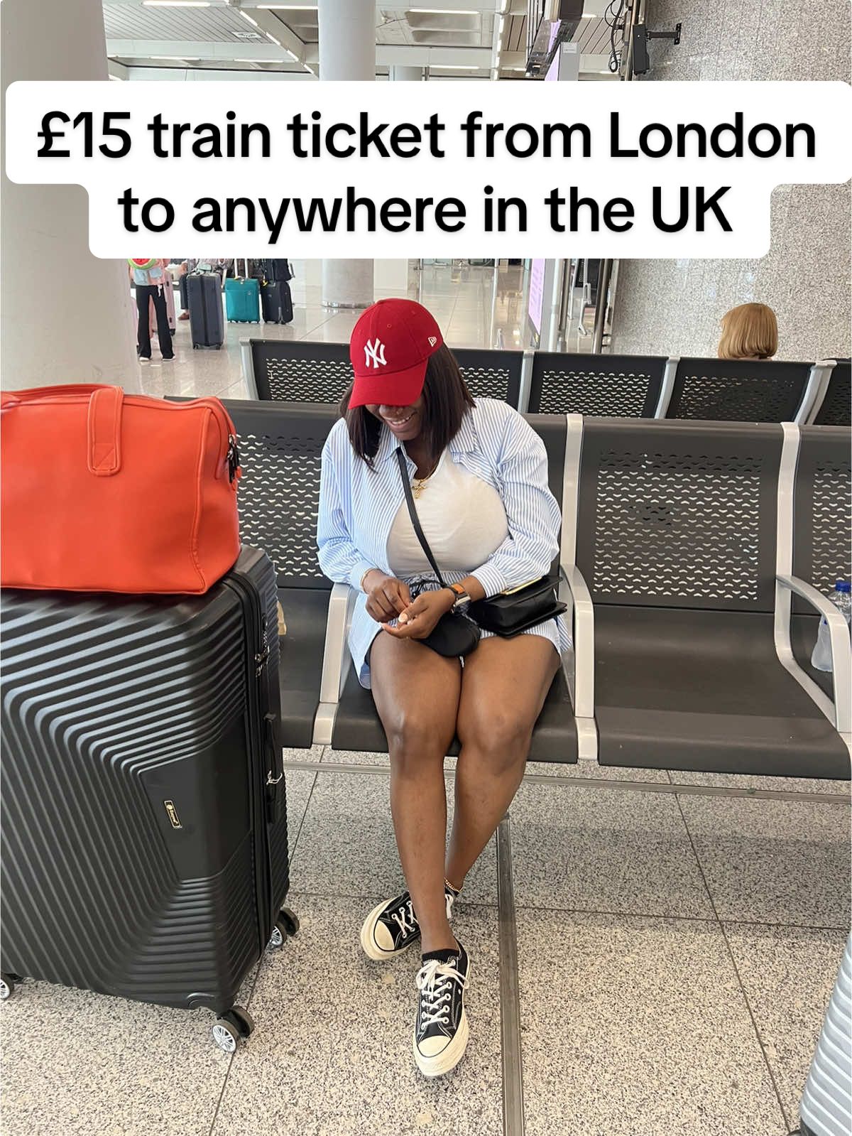 £15 train ticket from London to anywhere in the UK.  #livinginuk #train #trainticket #japa #nigeriansinuk 