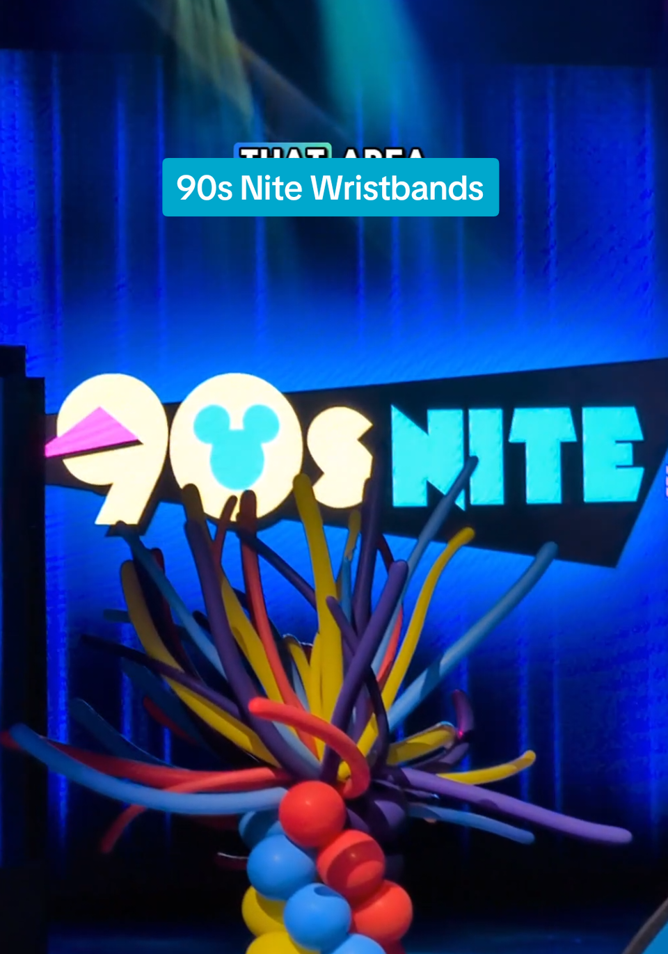 Let's talk about that WRISTBAND SYSTEM for 90s Nite, eh? Unknown to most guests, they were requiring a wristband to meet Darkwing Duck and Hewey, Dewy, and Louie. These wristbands ran out before the event even started. #disneyland #disney #disneyparks #90s #disneylandafterdark #disneyafterdark #disneytips 