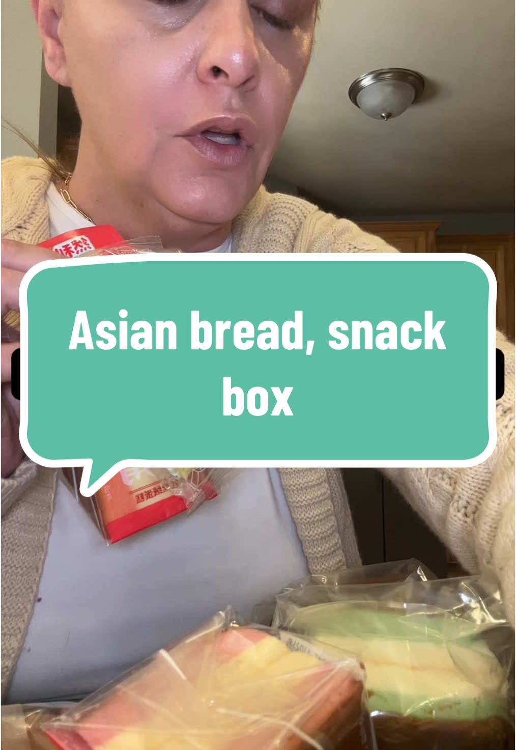 Asian snacks  third order of them ##AsianSnacks##AsianBread##AsianBreadSnackBox