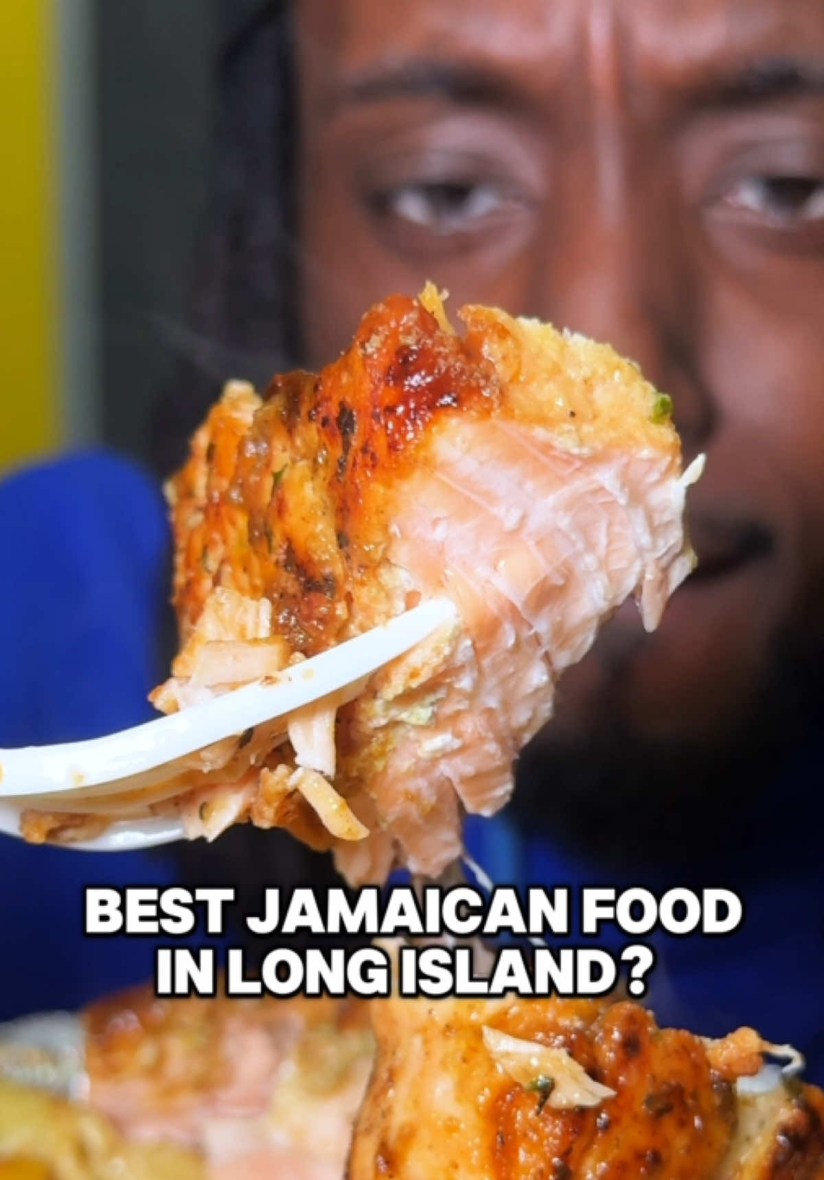 Trying The best Jamaican Soulfood Restaurant In Long Island📍#soulfood #jamaicanfood #foodtiktok #nyceats #fyp 