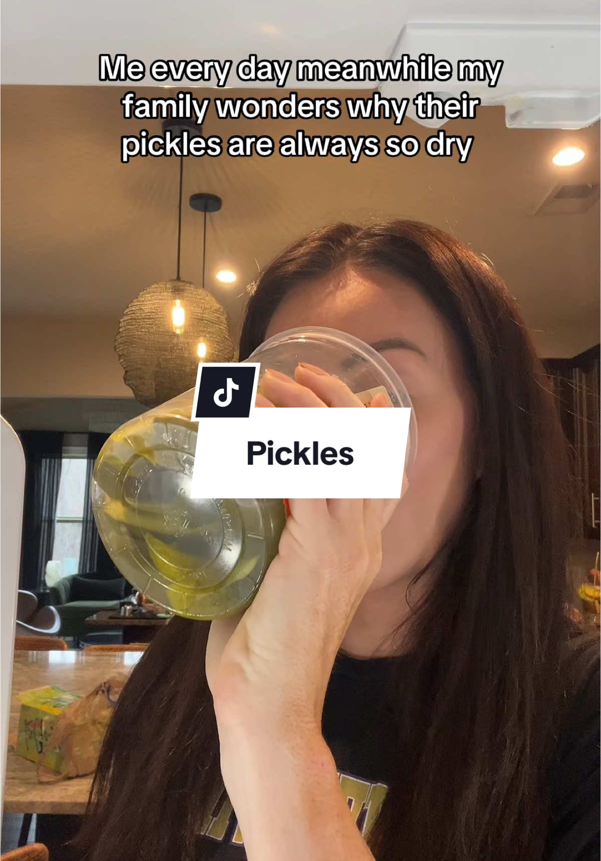 Pickle juice over pickles any day #pickles #picklejuice #family #itwasme #ihaveaproblem #confession 