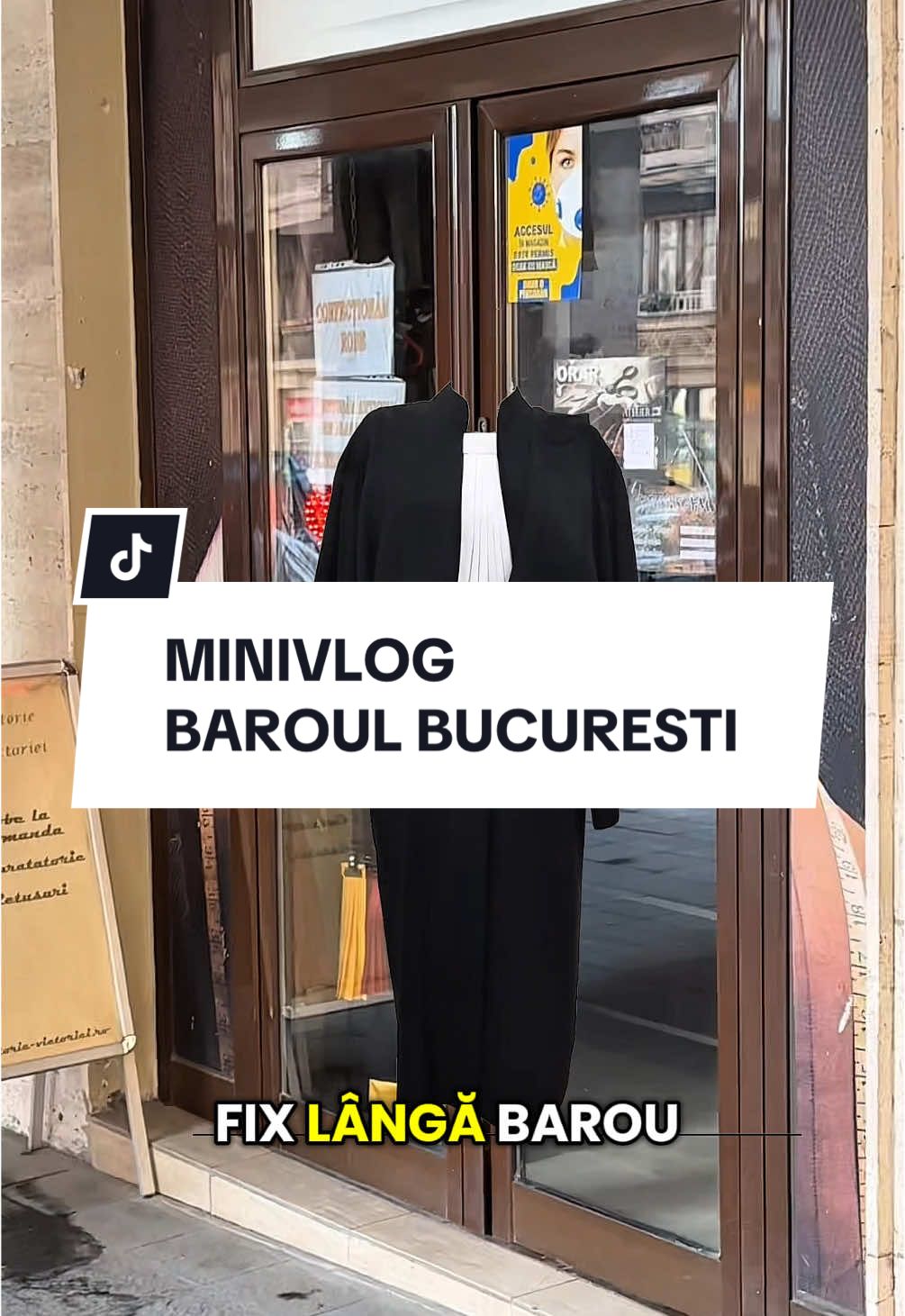 O plimbare scurtă la Barou #avocat #barou #bucuresti #dailyvlogs #fyp 