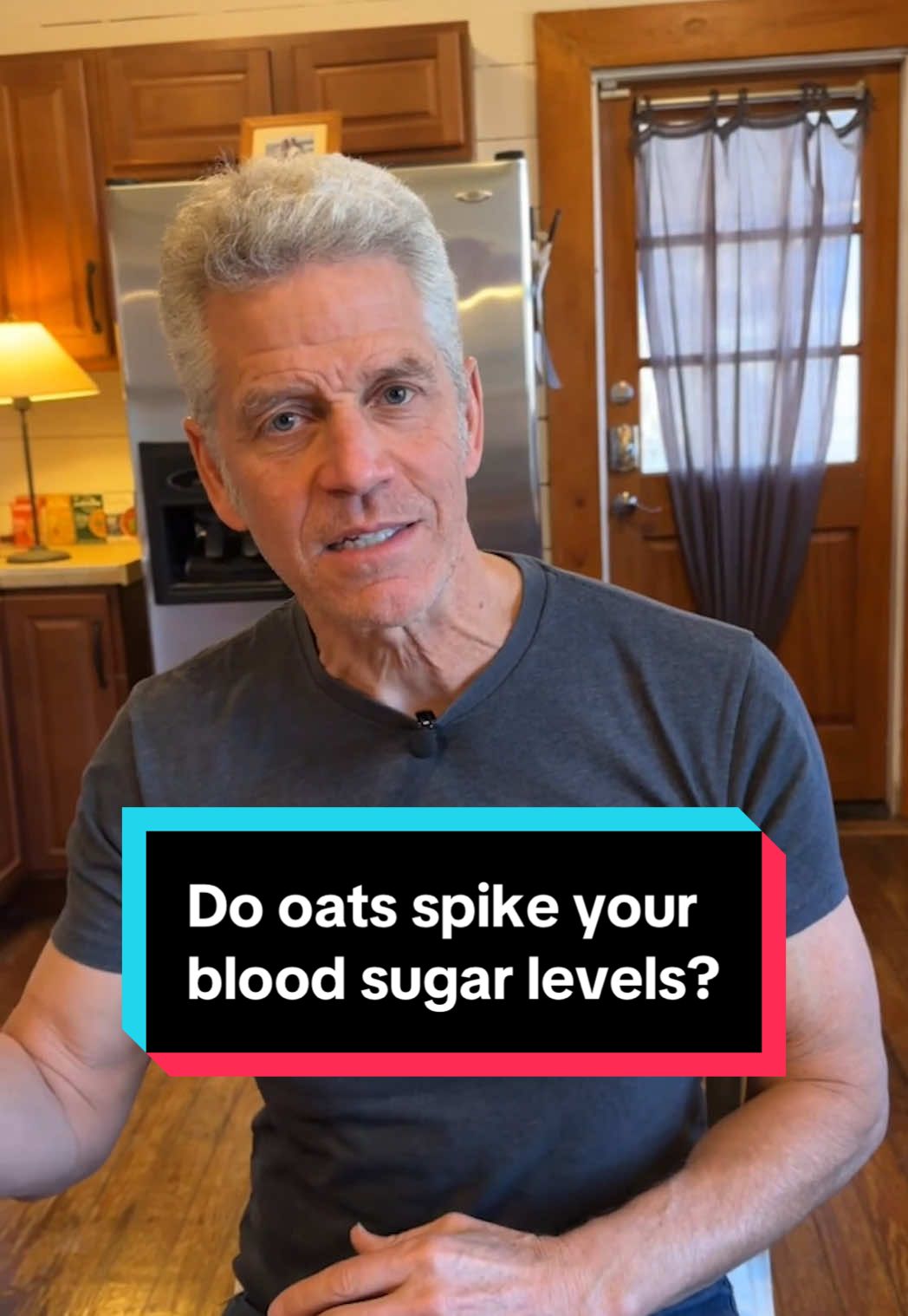 If you think oats spike your blood sugar levels, watch this video. 🥣👆🏼 👉🏼 Send this to a friend who needs to hear this! #plantstrong #plantbased #plantbaseddiet #eatplants #health #diet #healthydiet #oatmeal #oats #bloodsugar #overnightoats