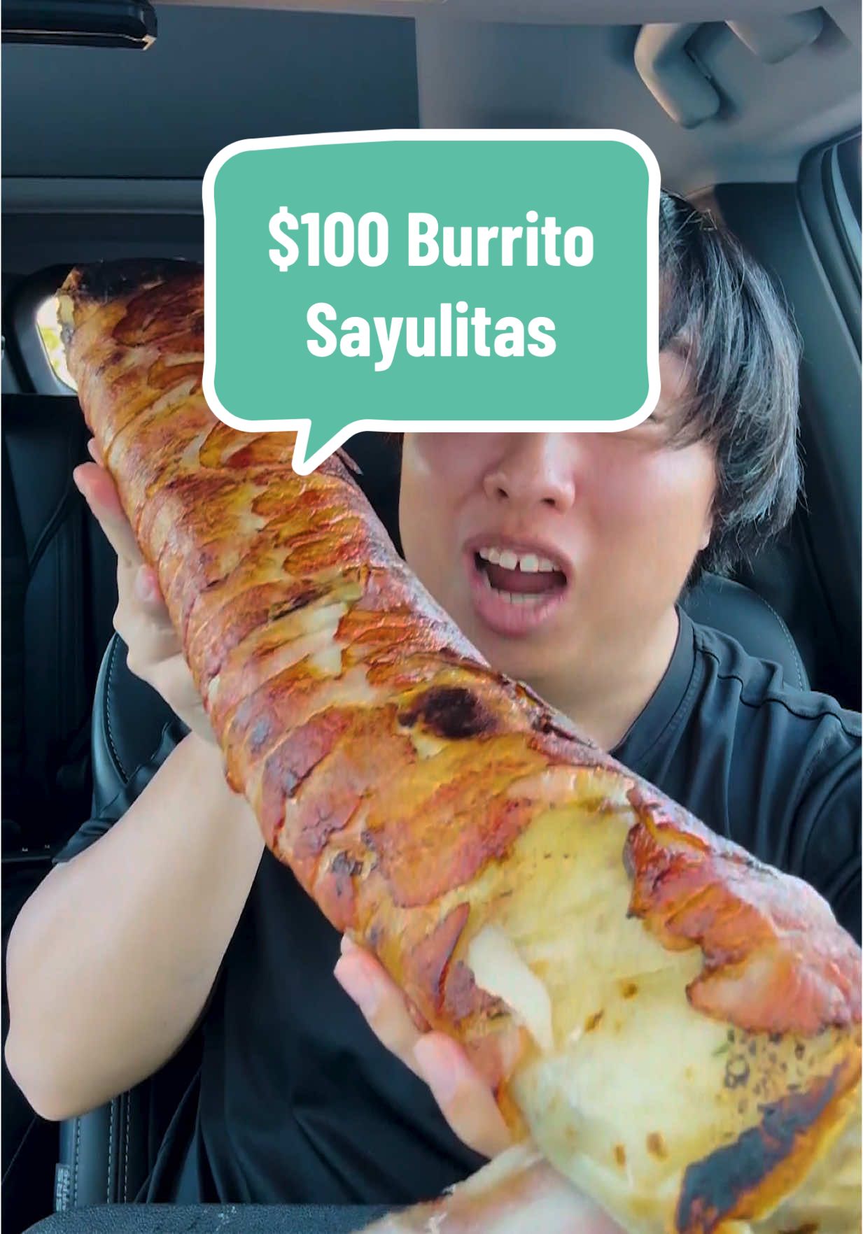 Trying a $100 Burrito from Sayulitas in Las Vegas for a Food Review! How does it taste? #FoodCritic #eating #Mukbang #mukbangeatingshow #foodreview #waynedang 