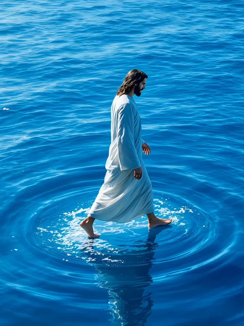 Jesus ist King #jesus #viral #water #walking #wallpaper #livewallpaper #explore #reels #ocean #fy #fyp #foryou #foruyou #trendingvideo 