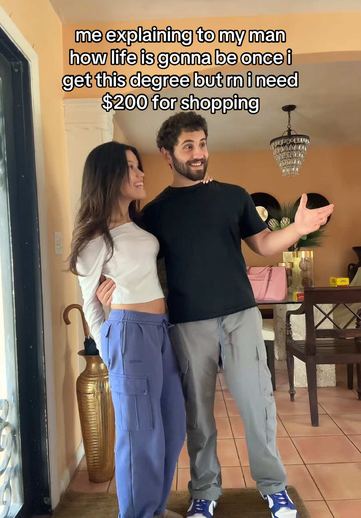 just a couple more months #couplecomedy #shopping #boyfriend #boyfriendgoals #nursingstudent #nursingschool #dentalstudent #medstudent #nursingmajor #girlythings #girlytok #girlyaesthetic #shoppingfun #shoppingtime #spendingmoney #collegestudent #collegehumor #spending #shoppaholic #girlygirl #girlygirlaesthetic #collegegotmelike 