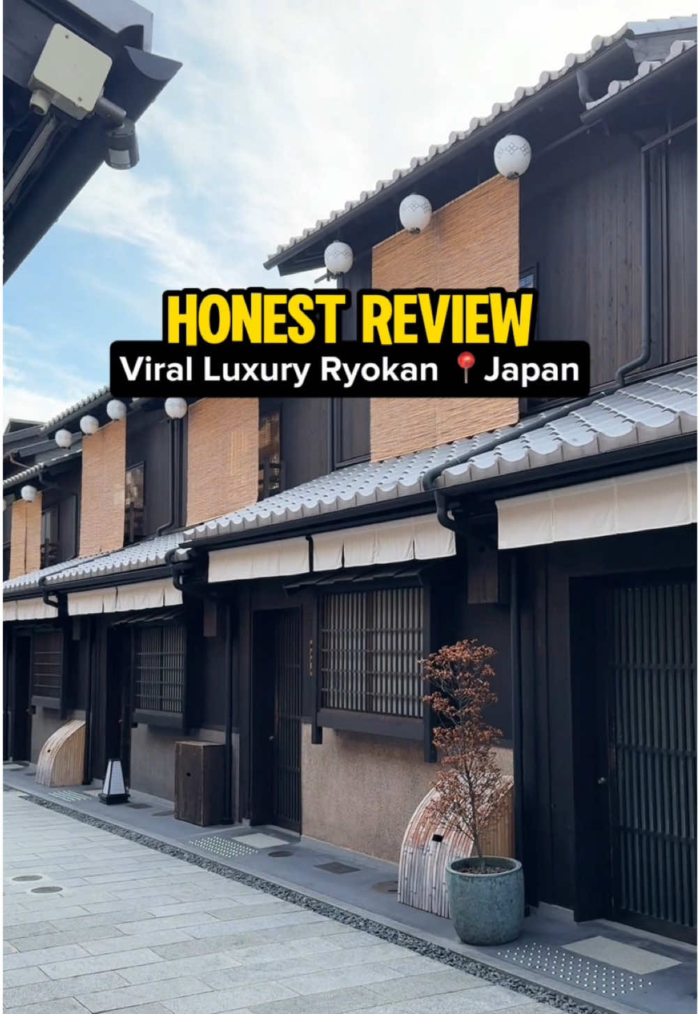 reviewing the viral luxury ryokan in Kyoto, nazuna kyoto tsubaki street!! I paid $900 in February for one night and this included two meals for two people. Definitely a splurge but I LOVED the open air bath and wanted to experience a traditional Japanese ryokan and onsen in the winter. Would you stay here?! #ryokan #luxurystay #japantravel #explorejapan #japantrip #kyoto #onsen #hotelreview #honestreview 