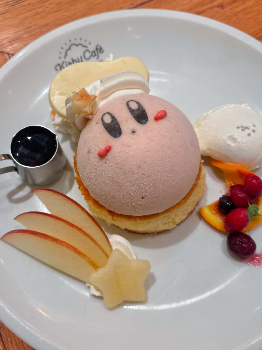 kirby cafe dates are the best 🍰 #kirby #kirbycafe #kawaii 