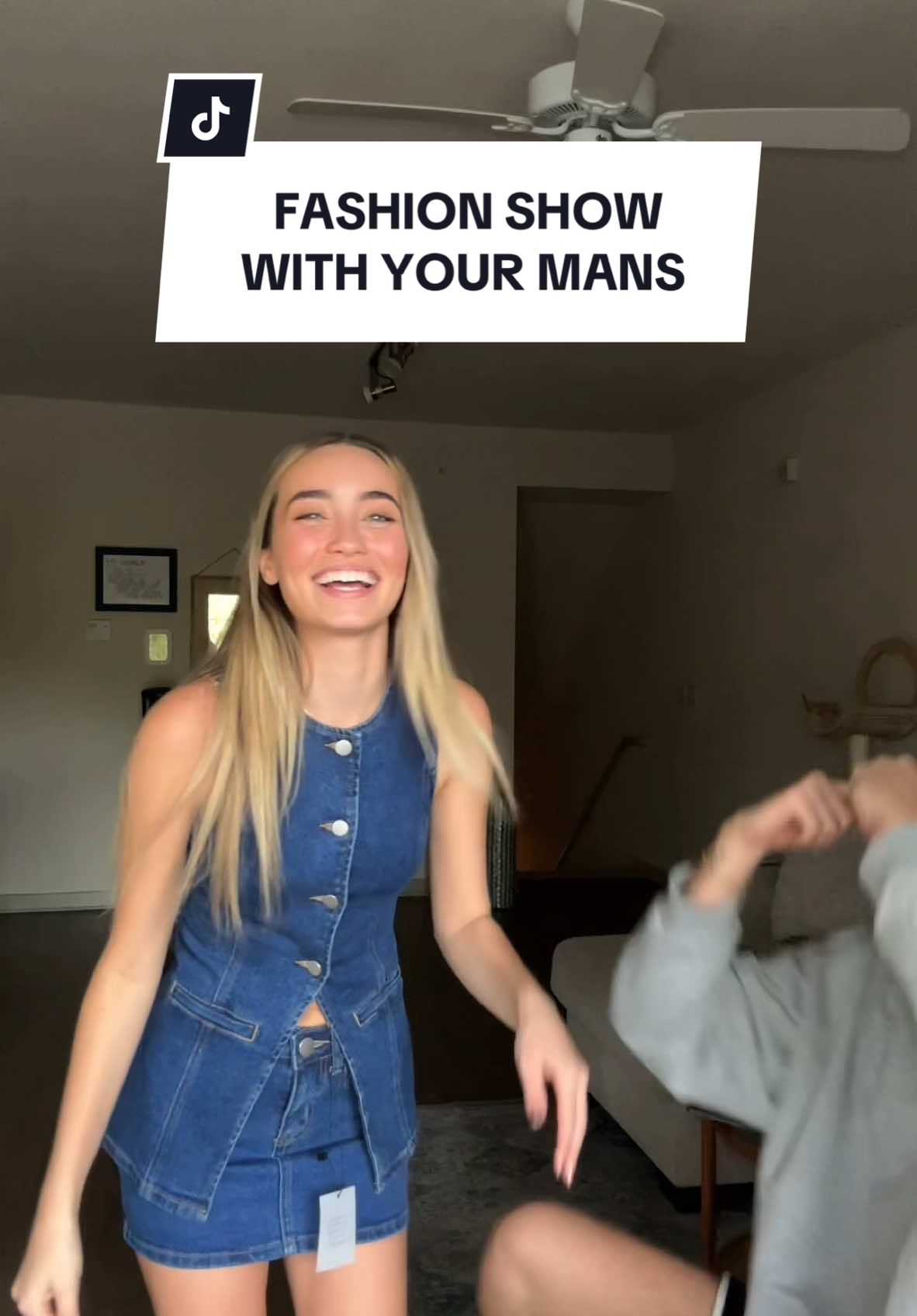 POV: You gotta give your bf a fashion show every time you get a new order in 💃🛍️✨ @Ashlyn Bischoff Let us know in the comments which is your favorite look 🌟 #revolve #fashionshow #fashion #bf #boyfriend #Relationship #haul #tryon #tryonhaul #clothes #onlineshopping #shopping #meme #funny #relatable #couple #couplegoals 