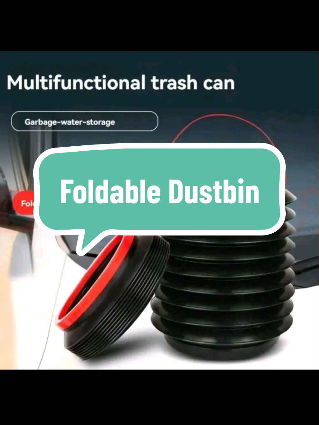 #foldabledustbin #tempatsampahlipat 