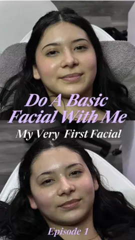 Do my first basic facial with me 💋 #barebyalexandra #estheticstudent #futureesthetician #estheticiantiktok #estheticianschool #southerncrecenttechnicalcollege #lovewhatido 
