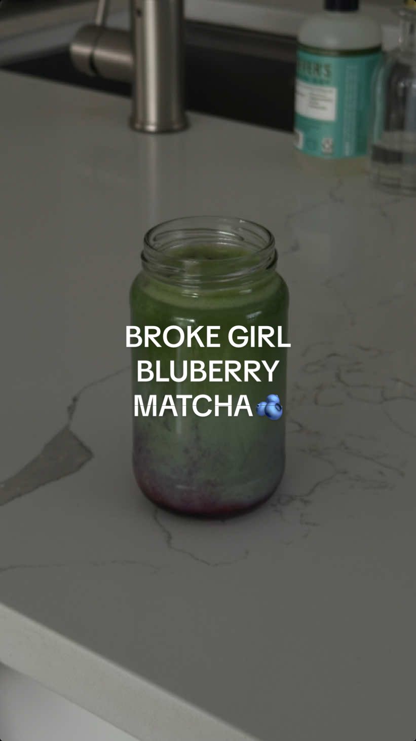 Me & my Trader Joe’s matcha packets out here fighting for our lives, but they do the trick!🫐💚 #fypage #fyp #matcha #blueberrymatcha #matchalatte @Trader Joe's 