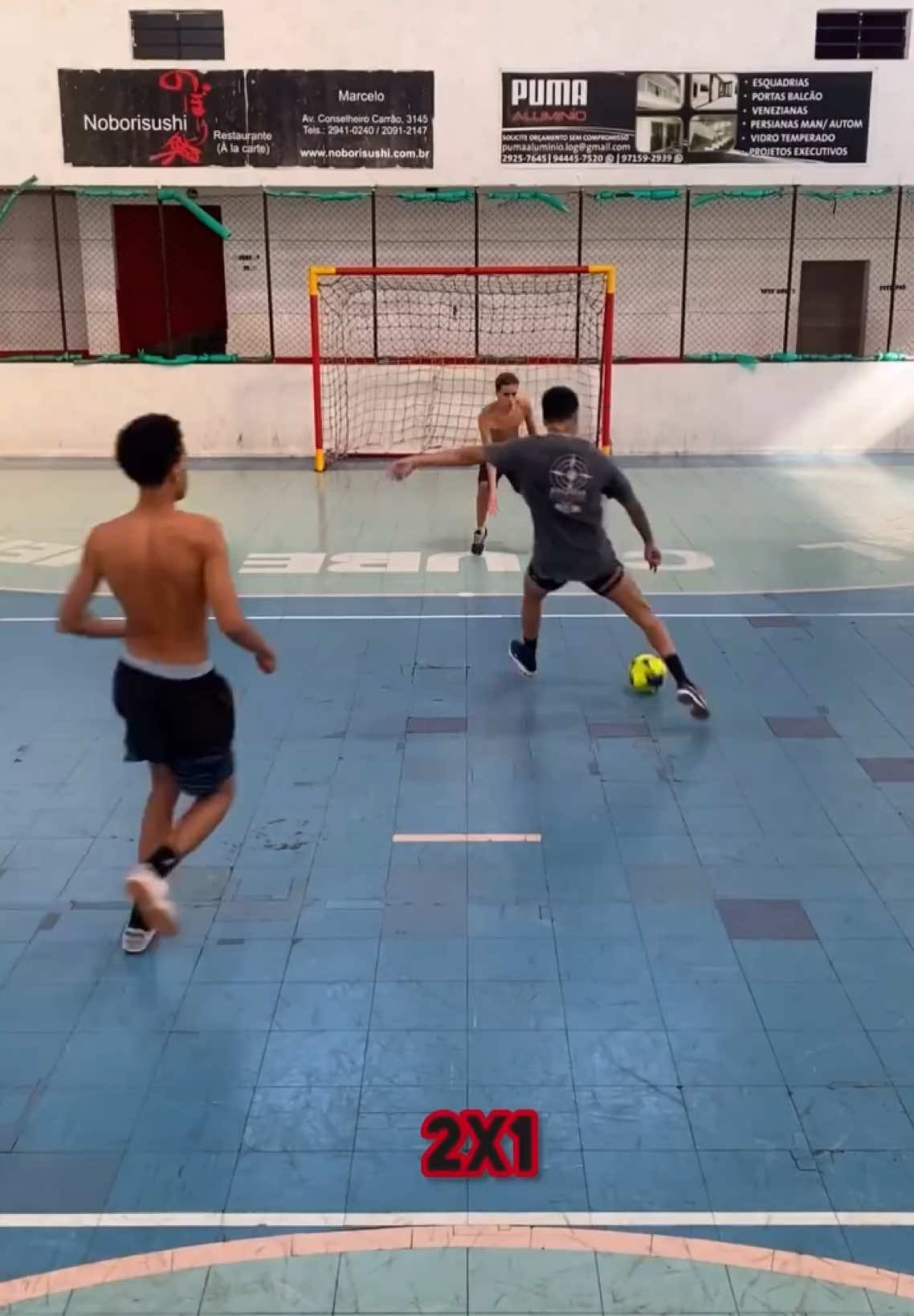 2v1⚽️Use this on your opponent! #fyp #viral #viralvideo #reel #famous #Soccer #football #ronaldo #messi #footballtiktok #soccertiktok #insta #challenge #tictok #training 