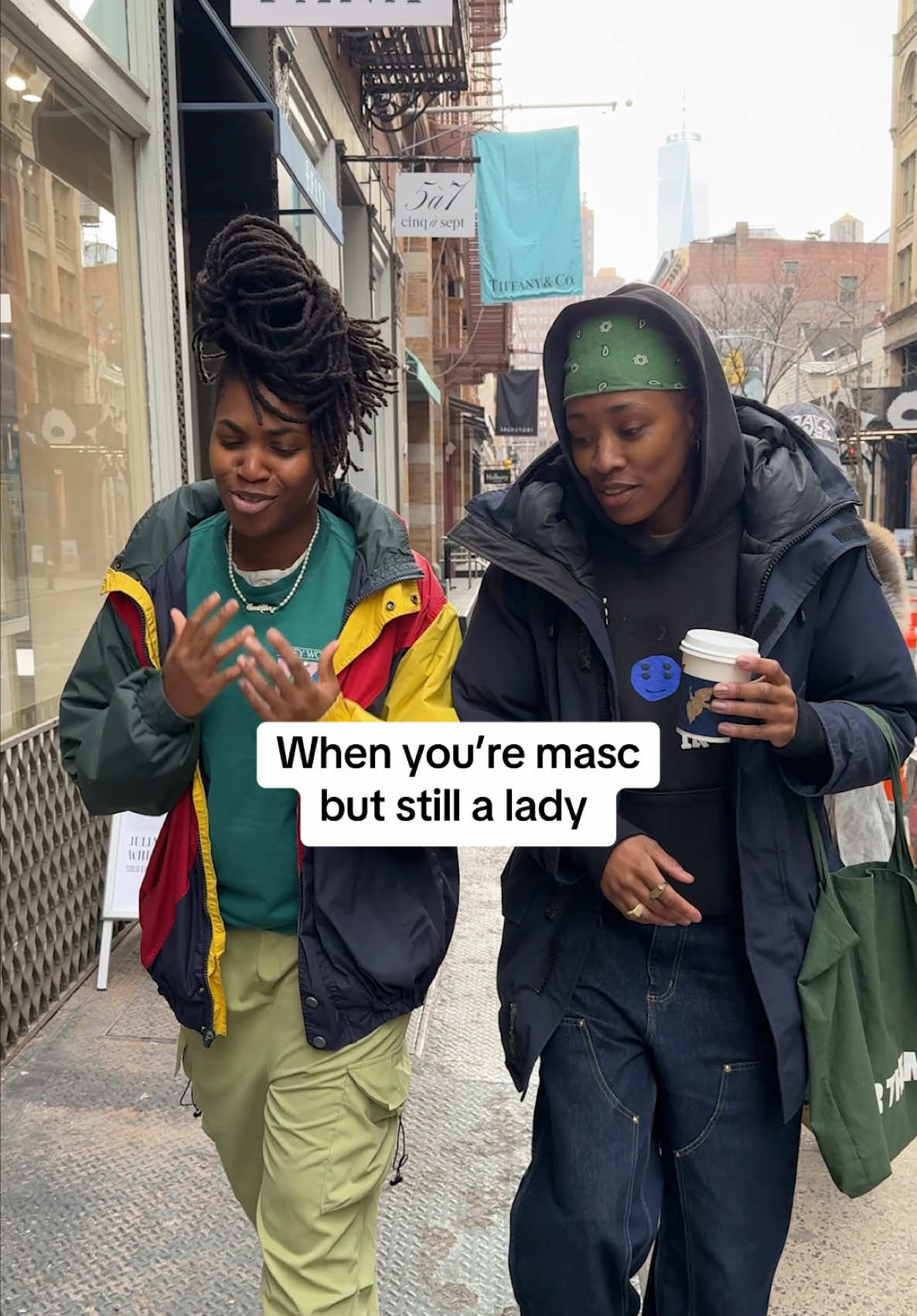 We’re feeling chivalrous, so we’re giving you one month of AF Media for free - Mal and Tima.  AF Media gets you access to members-only editorial content and ad-free reading on Autostraddle.com Claim your first month at link in bio.  #wlw #queercontent #masc #femme #lesbian #stud #queermedia #chivalry #humor #lol 