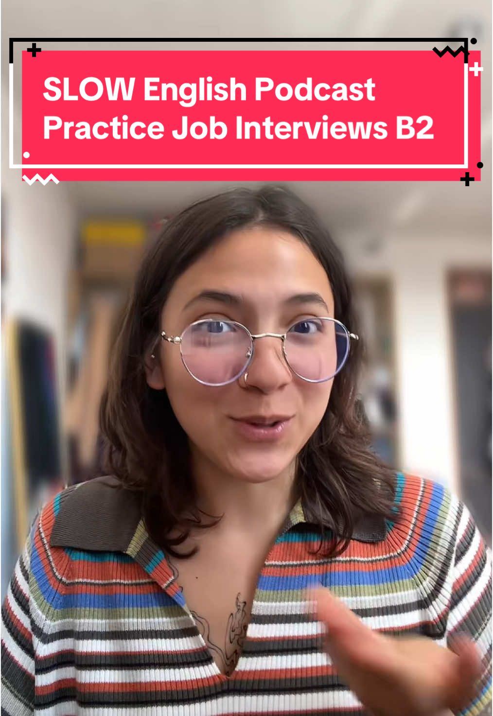 Another little Job interview practice for B1-B2!! #englishteacher #englishjobinterview #englishpodcast #slowenglishpodcast