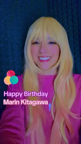 💙Feliz cumpleaños a mi, #marinkitagawa ! Espero sus regalos o depósitos bancarios con mucho gusto! jajaja  Los amo y espero verlos en otra convención para tomarnos fotos con Cosplay! 💙 I Love You! #happybirthday #marinkitagawa  #erikalangarica #actrizdedoblaje #cosplay  #marinkitagawacosplay  #actriz #voz #voiceactress #sonobisquedollwakoiwosuru #mydressupdarling @🩵 CreacionesSuzu21 🌸 