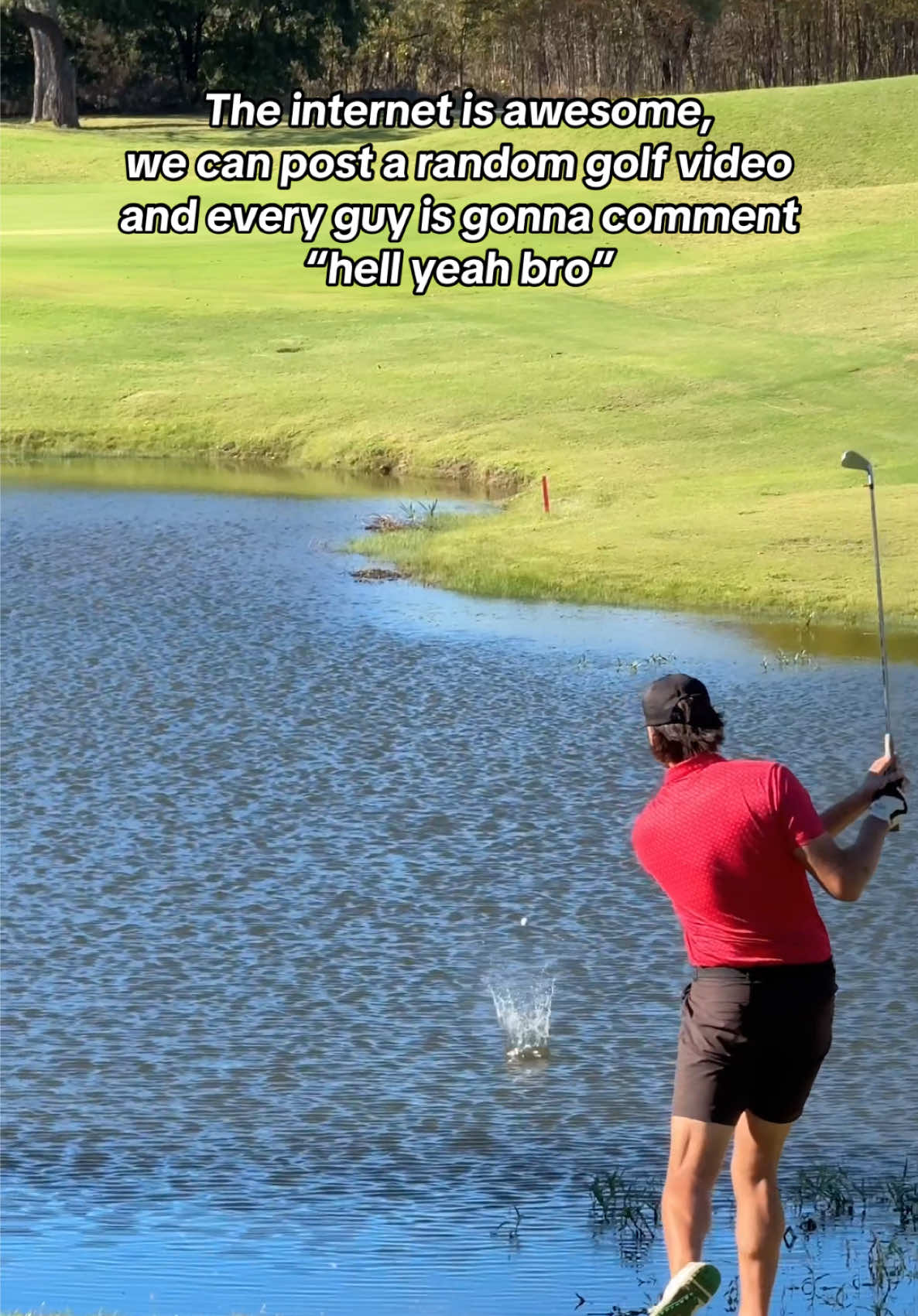 Tiktok is for the boys #funnygolf #golftok #golfer #golf 