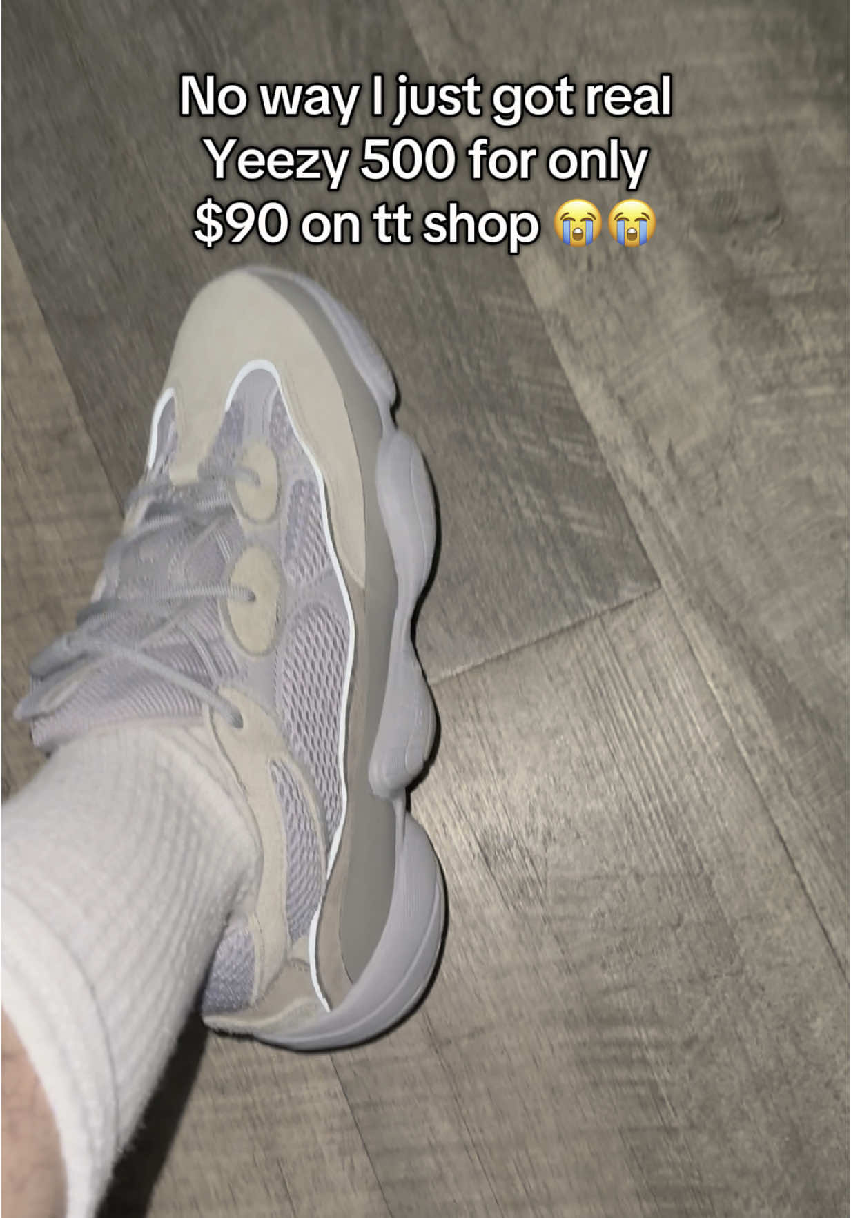 #ad Crazy deal 😭😭 *Go at least 0.5-1 Sizes up cause they do run small* #yeezy #adidas #yeezy500 #shoes #fashion 