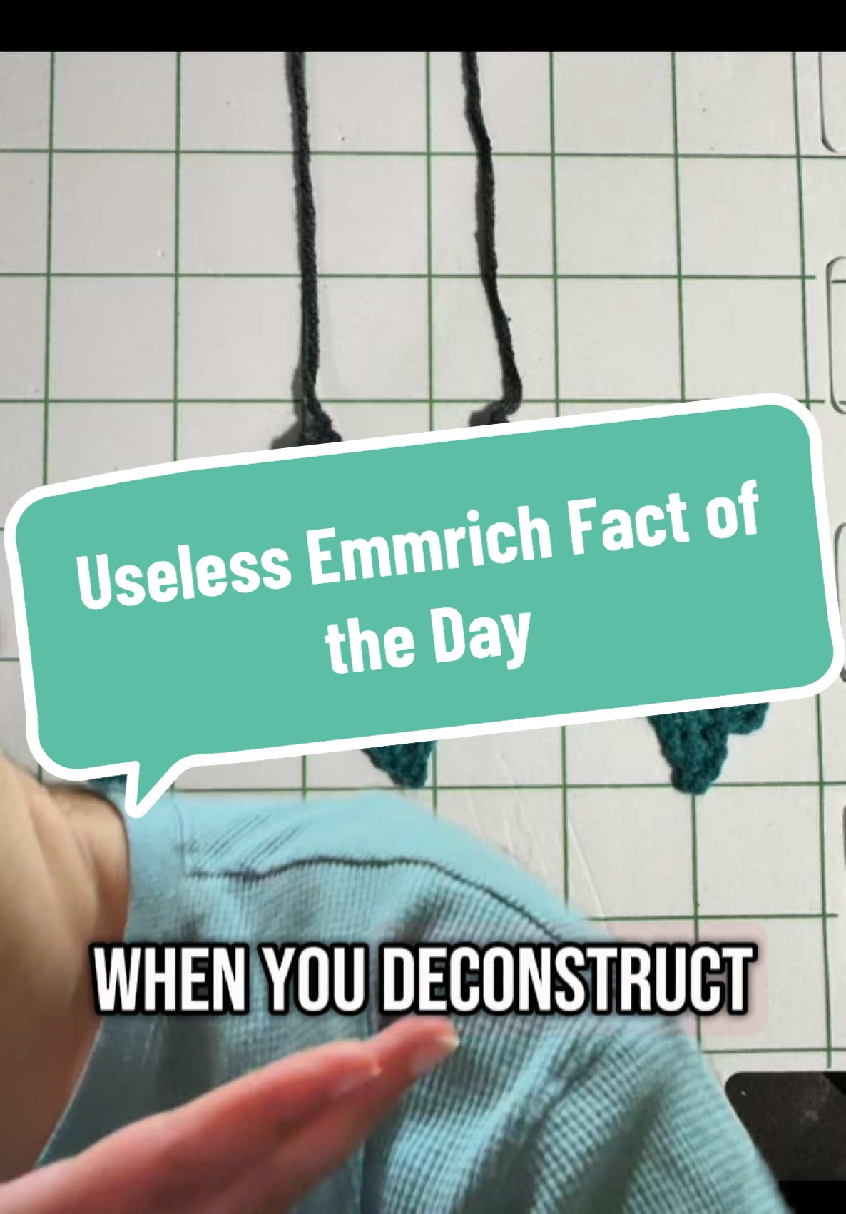 Useless Emmrich Fact of the Day and a another sneak peek at the Emmrich crochet progress. Also this took wayyyyy too long to figure out and I need a break. 😅#emmrichvolkarin #dragonage #emmrich #dragonagetiktok #dragonagetheveilguard #datv #emmrichromance #amigurumi #amigurumidoll #crochetersoftiktok #crochet #uselessfacts 