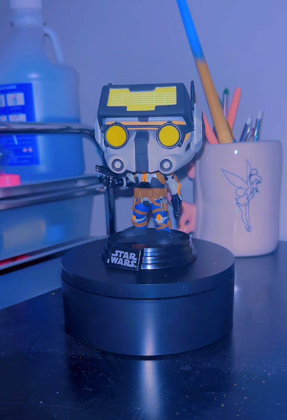 Funko really robbed us with not making season two pops 😭 so I did it myself 😈 #tech #thebadbatch #clonewars #techthebadbatch #starwars #hunter #crosshair #wrecker #omega #rex #clones #clonesimp #funko #popfigures #fyp #foryou #foryoupage 