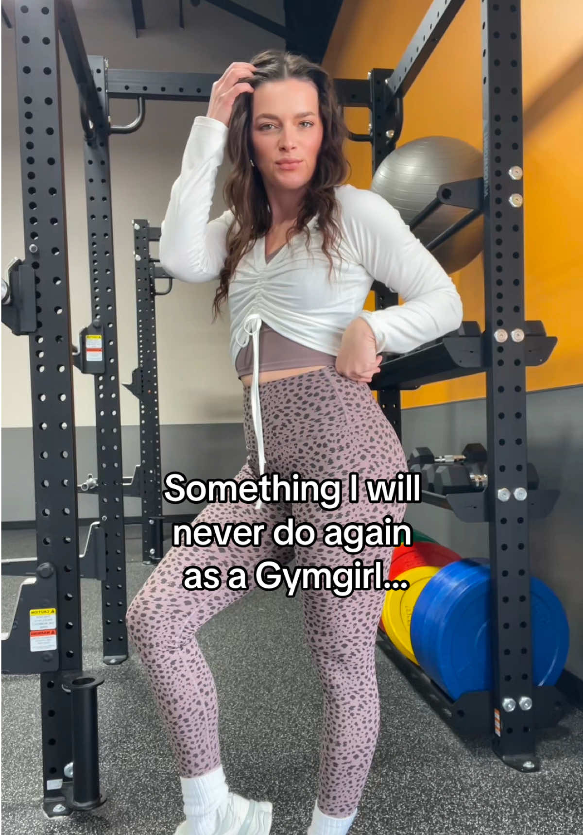 Never will I ever do that again✔️ #gymgirl #thingsidontdoasagymgirl #gymgirlsoftiktok #GymTok #fitnessjourney #girls #gymgirlsoftiktok 