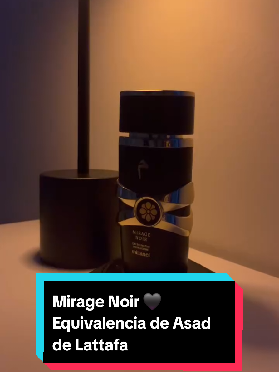 También para ellos ! Llegó a #millanel 😍 📌 Perfumes árabes ! ✨️ Les presento a Mirage Noir, equivalencia de Asad de Lattafa 🖤 Disponible x 100 ml a un SÚPER PRECIO : $30.000 🔥 No te quedes sin tu árabe ! Reserva YA el tuyo 👇🏻 📱Pame : 1125876467 #arabes #perfumesarabes #asad #lattafa #perfumesmasculinos #hombres #hombresvsmujeres  #tendencia #viral_video #xybca #fyp #paratiiiiiiiiiiiiiiiiiiiiiiiiiiiiiii #fypシ゚ 