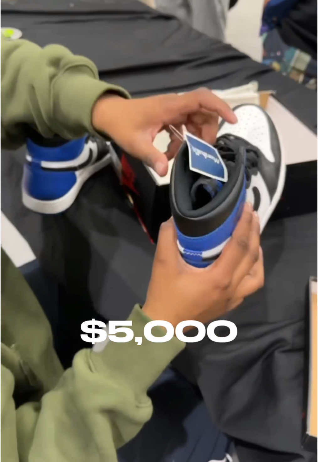 He found $5,000 Sneakers.. #sneakers #sneakerhead #hypebeast #fyp #foryou #foryoupage #xyzbca 