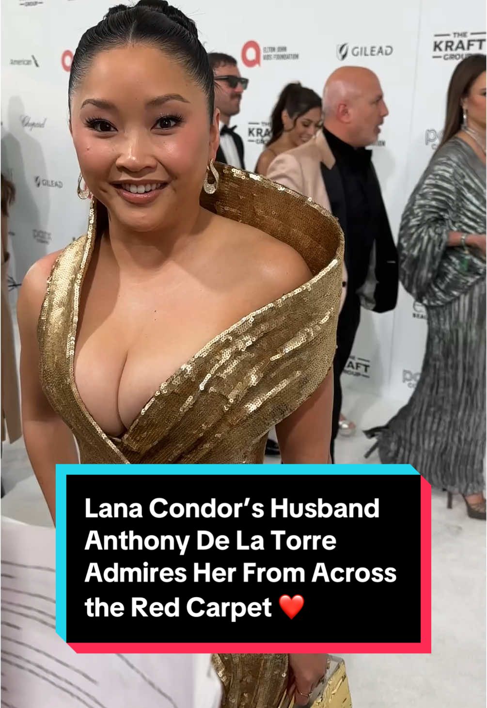 We love #LanaCondor and #AnthonyDeLaTorre’s love. 😍 #ToAllTheBoysIveLovedBefore #LaraJean #CelebrityCouple #RedCarpet #Oscars2025 