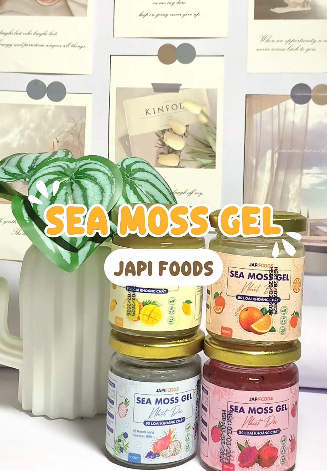 Sea moss gel gì chưa người đẹp, #seamossgel #japifoods #lamdep #xh #viral 