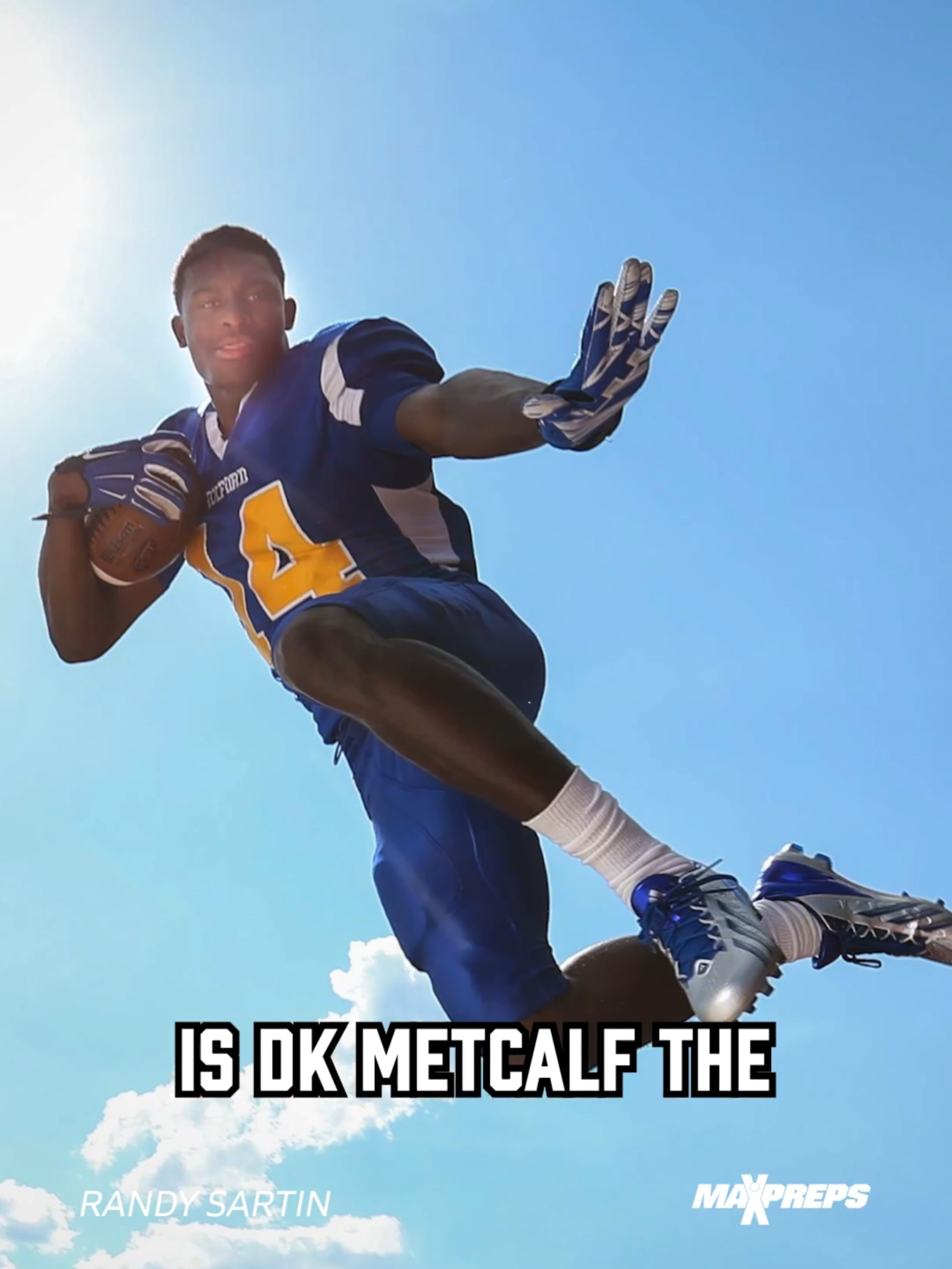 DK Metcalf had legit competition in HS? 👀 🤯 #dkmetcalf #oxford #mississippi #seahawks #waybackwhen #highschoolfootball #footballtiktok #maxpreps 