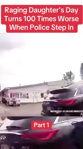 🚨PART 2 IS ON MY PAGE 🚨 Raging Daughter's Day Turns 100 Times Worse When Police Step In #bodycam #police #arested #teen 