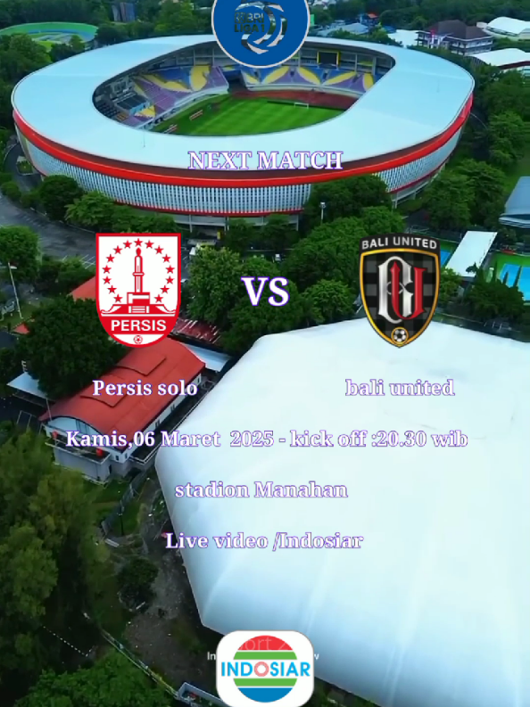 jadwal BRI liga 1 Pekan ke 26~ Persis vs Bali united #jadwalbola #sports #Soccer #football #fyp #viral 